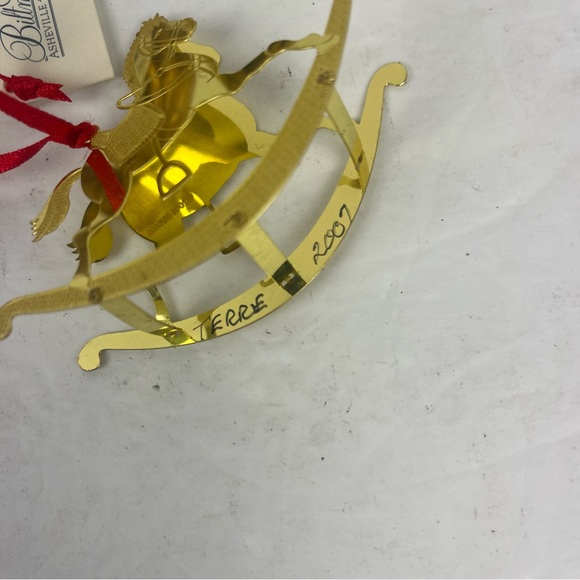 SALE-Lot of Biltmore Estate Ornaments-metal miniatures and ceramic Angel icicle - Picture 3 of 16